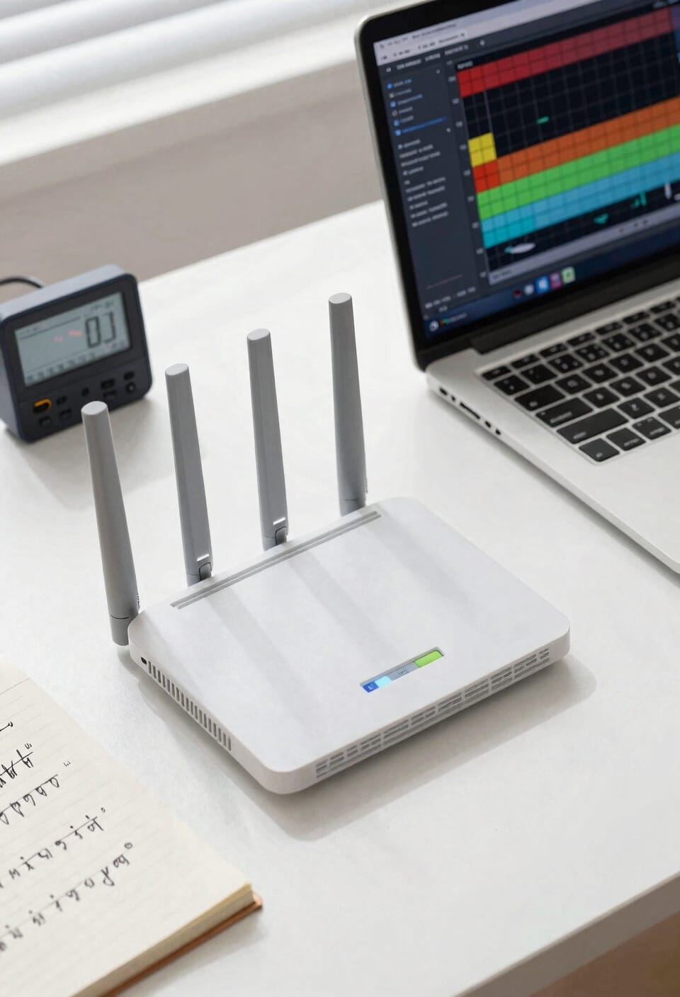 choose least crowded wifi channel