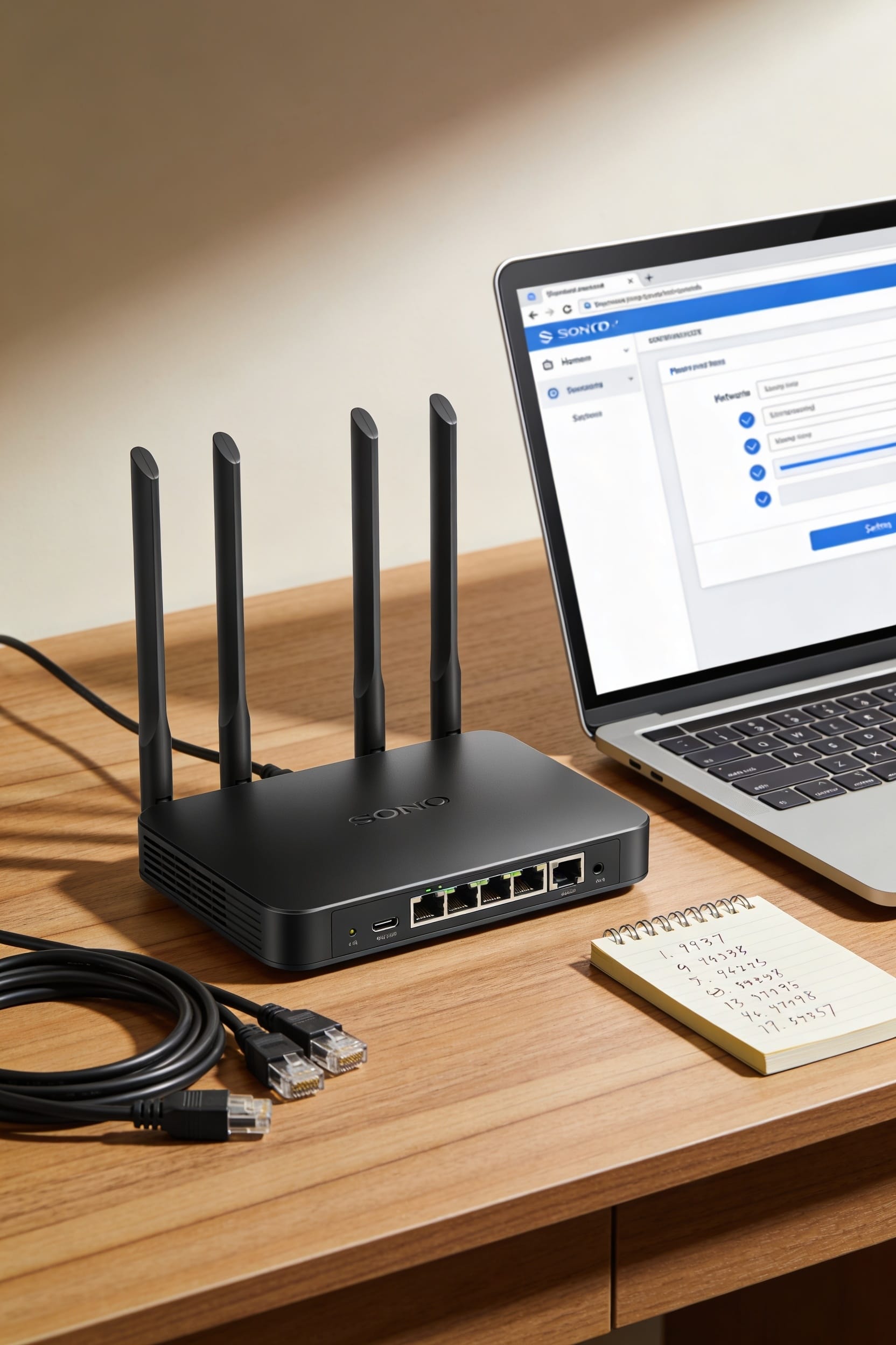 configure router port forwarding