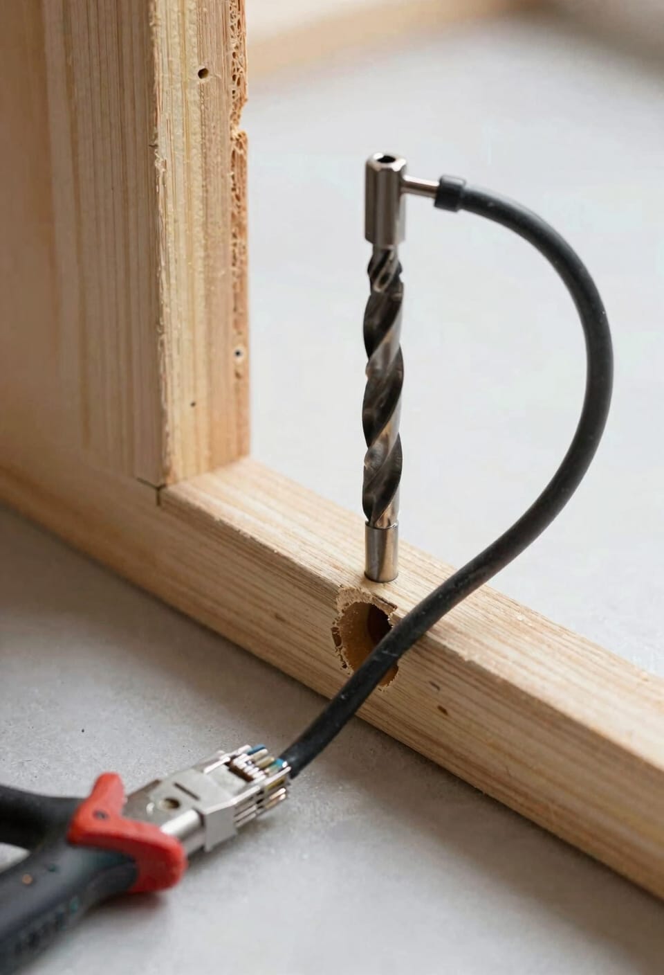 flexible drill bit technique