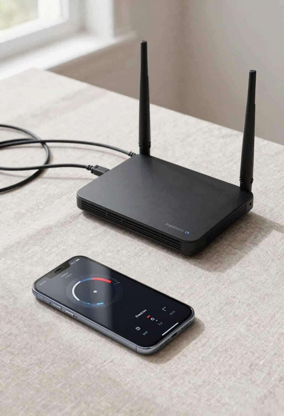 outdated router bottlenecks performance