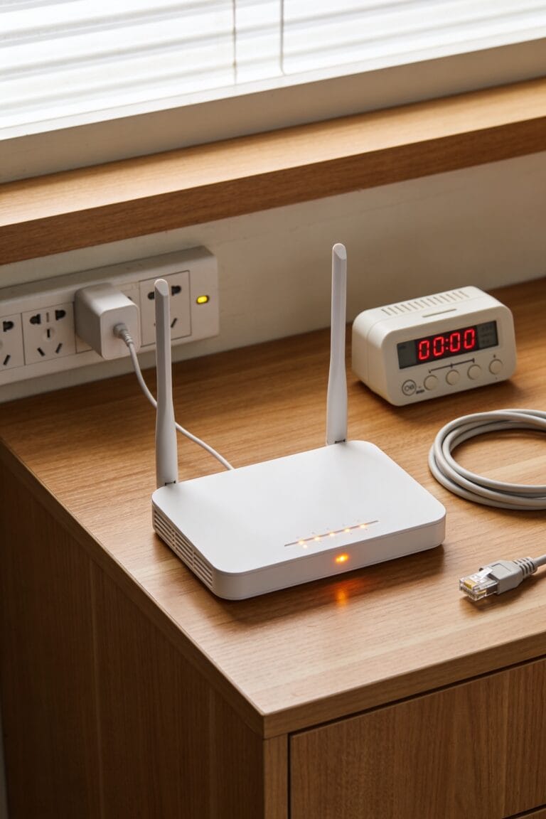 proper router restart procedure