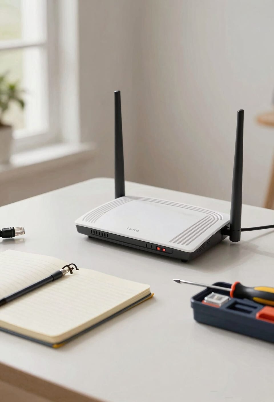 restart modem check firmware