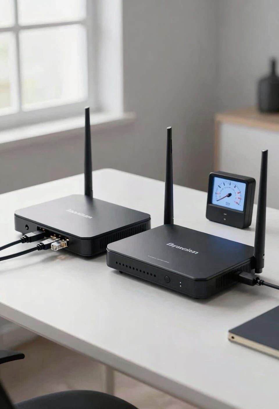 router bottleneck caps speed