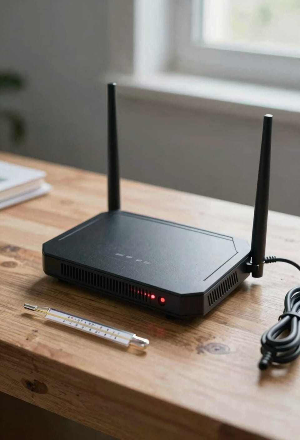router overheating causing shutdowns