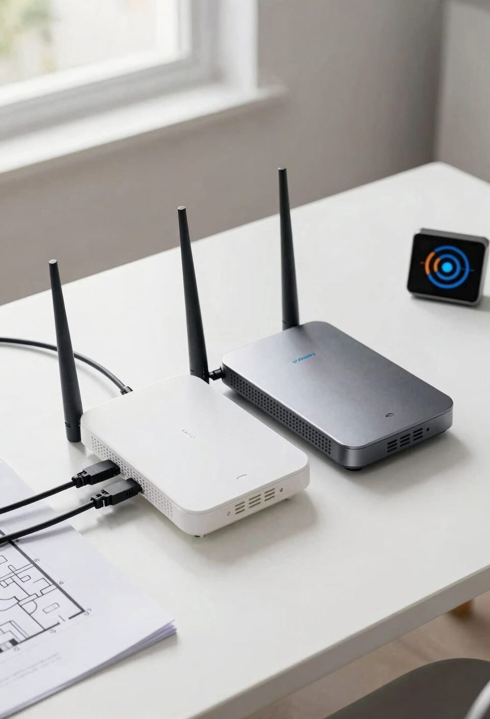 start with router extend with access point