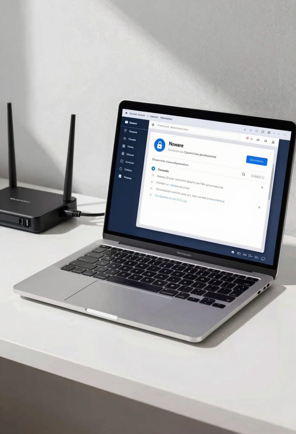 wireless network password settings