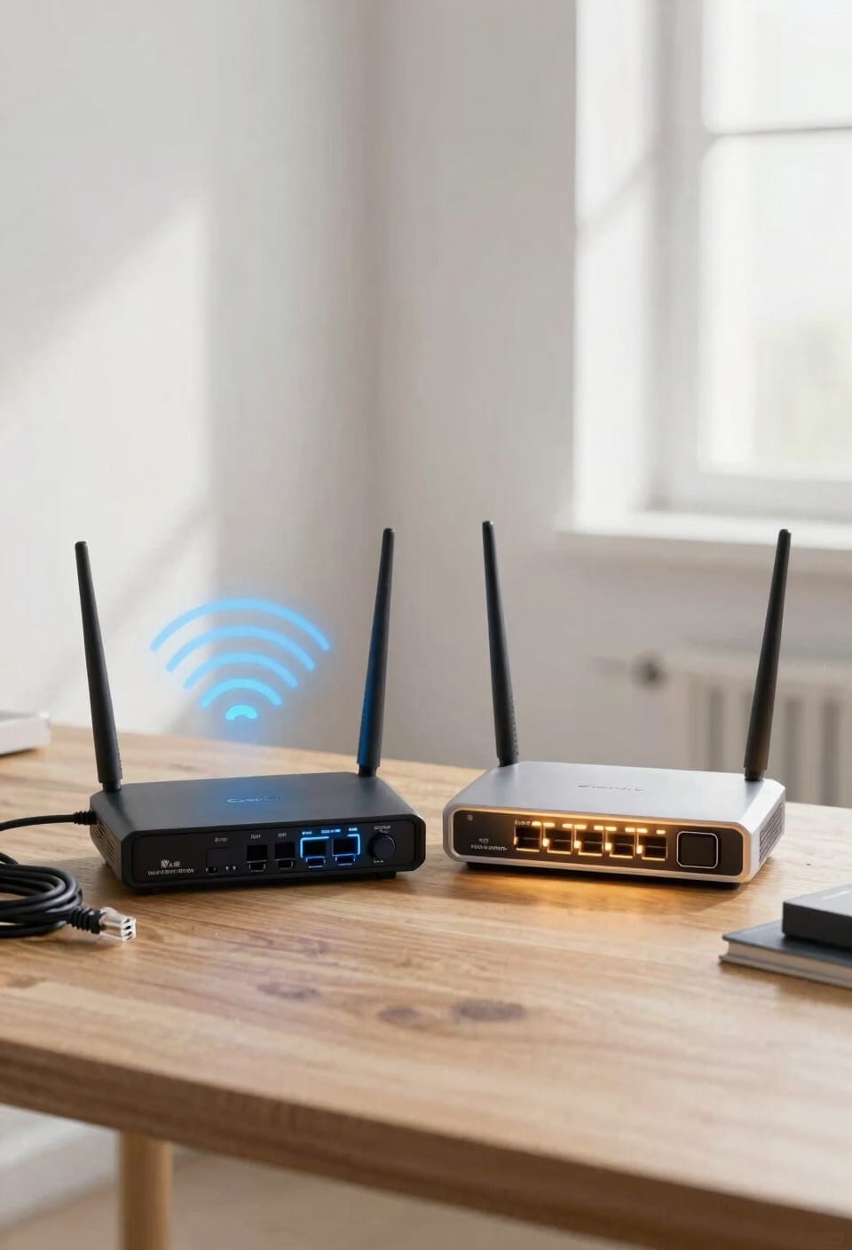wireless repeater halves bandwidth